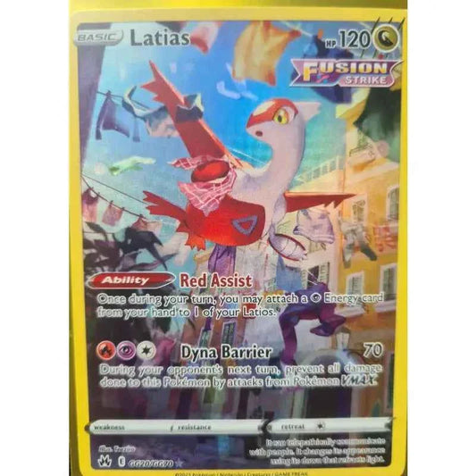 Pokemon Karte Latias Crown Zenith GG20 GG70 - 1