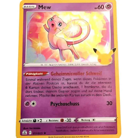 Pokemon Karte | Mew | 011/025 | Celebrations 25th Jahre - 1