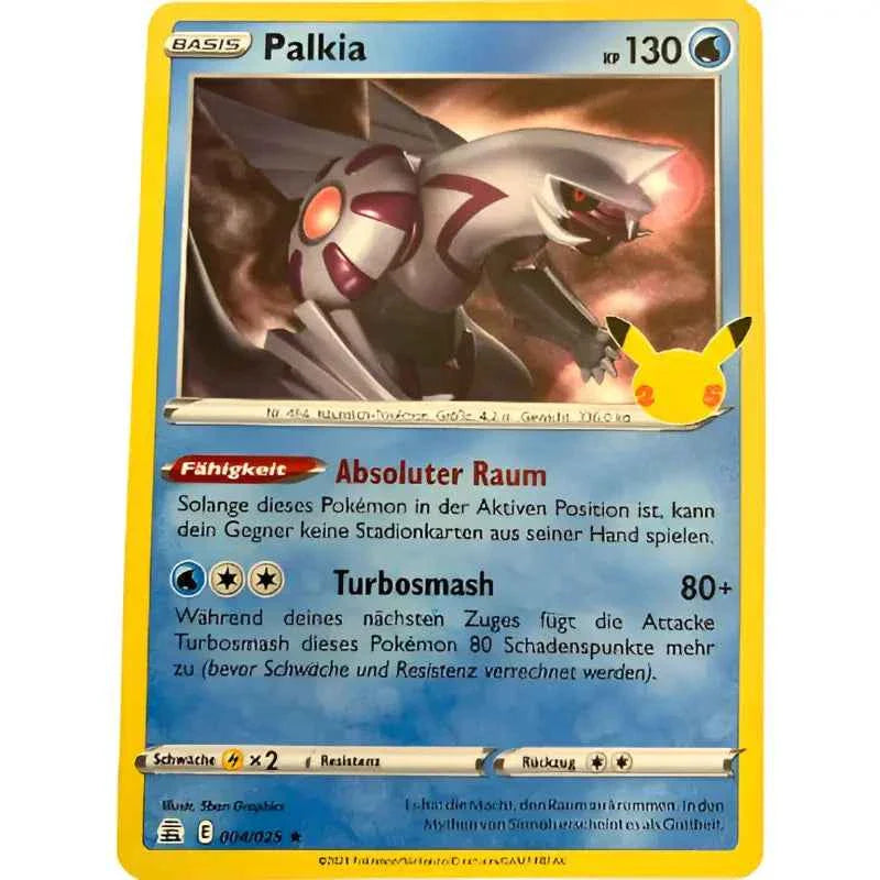 Pokemon Karte Palkia Celebrations 25th Jahre - 1
