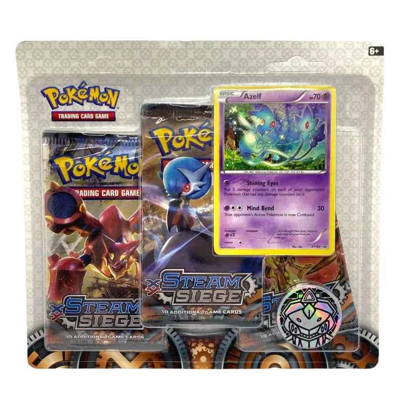 Pokemon Karten 3er Pack Booster Steam Siege - 1