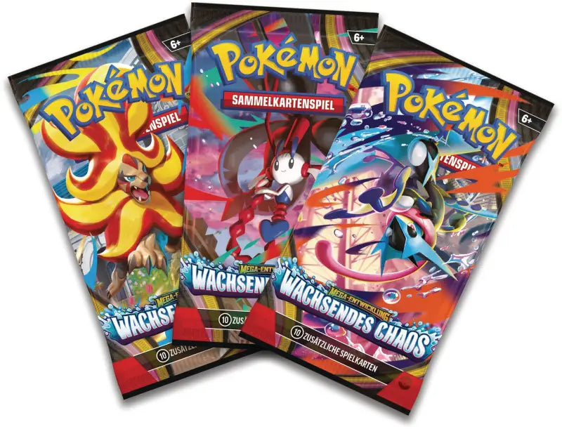 Pokémon TCG Wachsendes Chaos 3er-Pack – Holo-Promokarte + 3 Booster - 2