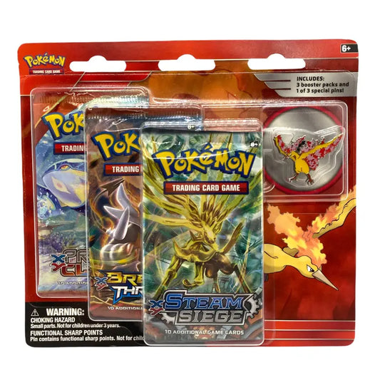 Pokemon Karten 3er Pack Pin Blister Lavados 3 Booster X & Y - 1