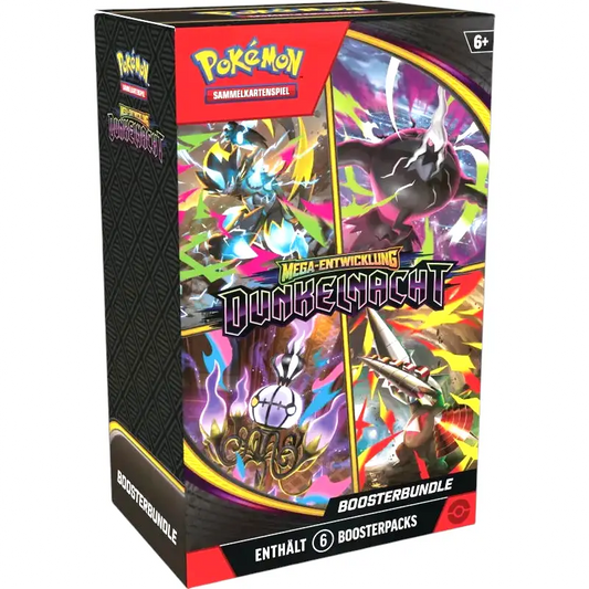 Pokémon Dunkelnacht Boosterbundle – 6 Booster | TradingToys - 1