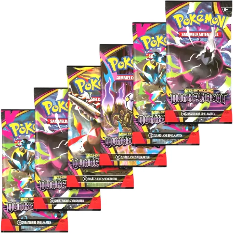 Pokémon Dunkelnacht Boosterbundle – 6 Booster | TradingToys - 2