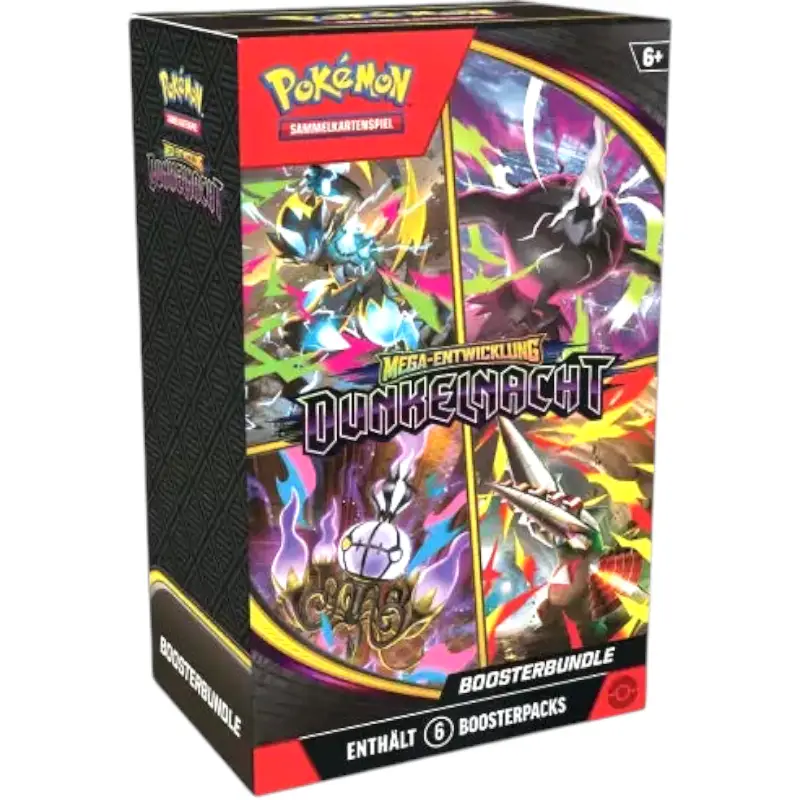 Pokémon Dunkelnacht Boosterbundle – 6 Booster | TradingToys - 3