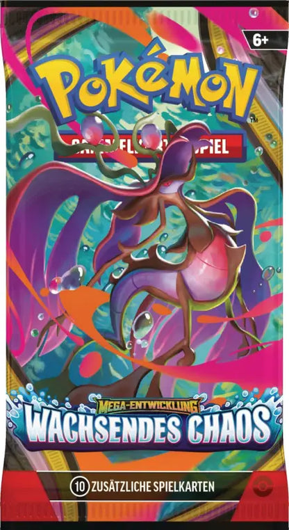 Pokémon TCG Mega-Entwicklung Wachsendes Chaos Booster Display 18 Packs kaufen - 3