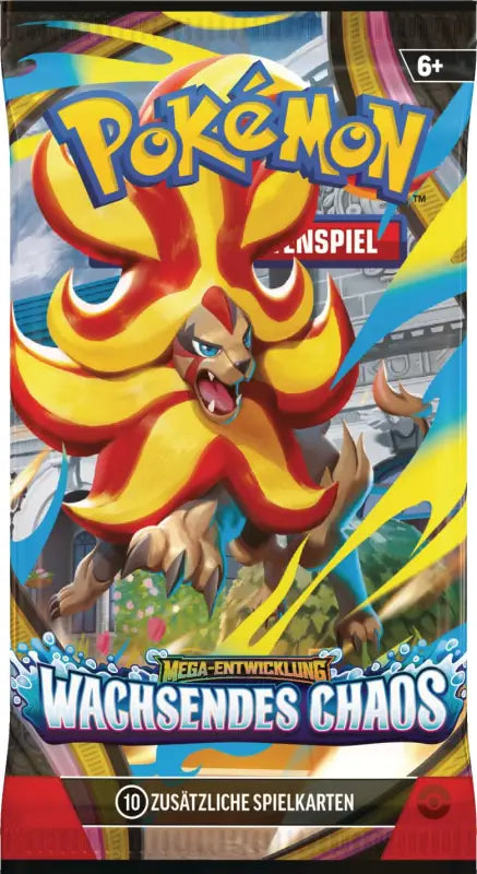 Pokémon TCG Mega-Entwicklung Wachsendes Chaos Booster Display 18 Packs kaufen - 5