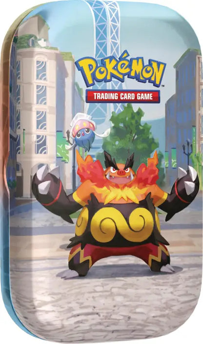 Pokémon Mini-Tin Flambirex & Iscalar kaufen | TCG – TradingToys - 1