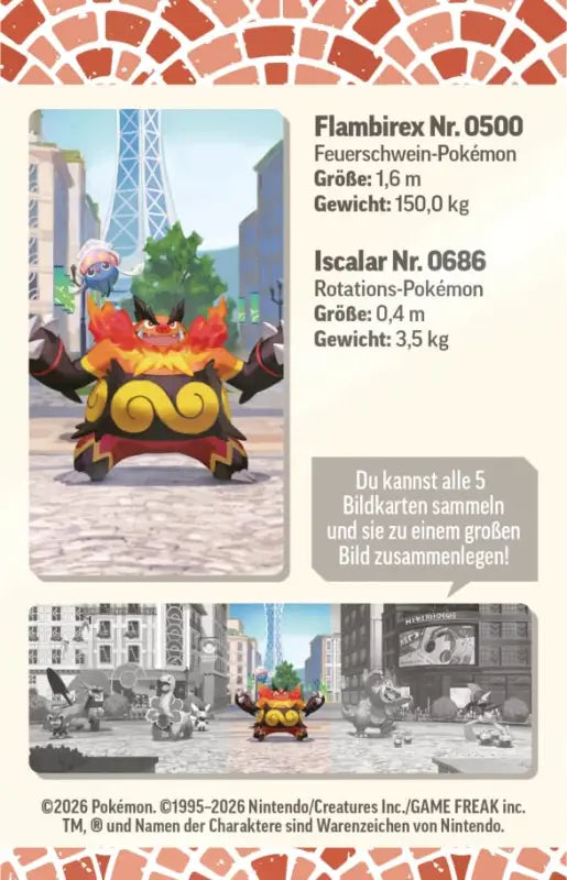 Pokémon Mini-Tin Flambirex & Iscalar kaufen | TCG – TradingToys - 2