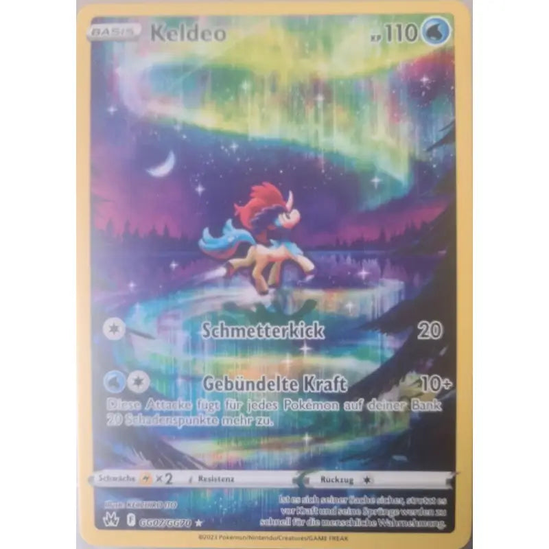 POKEMON Karten - Keldeo Zenit der Könige - 1