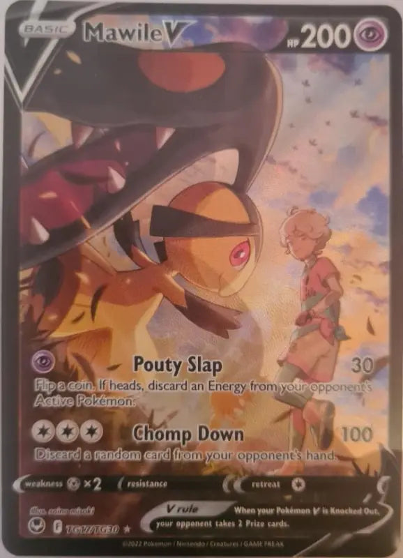 POKEMON Karten -Mawile V- TG17/TG30- Silver Tempest- - 1