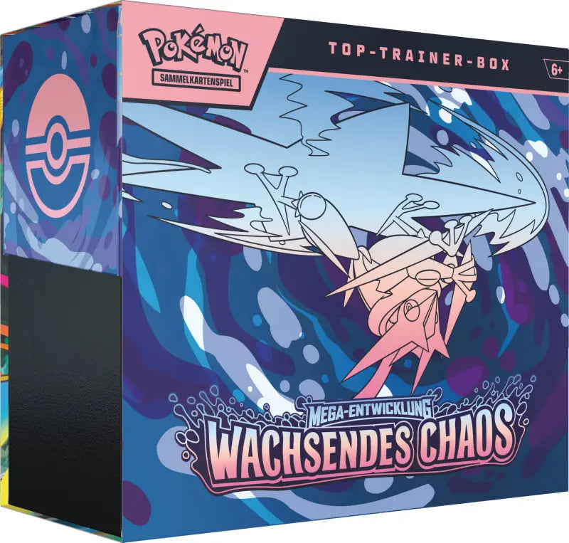 Pokémon TCG Top-Trainer-Box Wachsendes Chaos – 9 Packs + Vollbild-Promo - 1