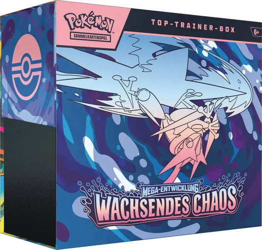 Pokémon TCG Top-Trainer-Box Wachsendes Chaos – 9 Packs + Vollbild-Promo - 1