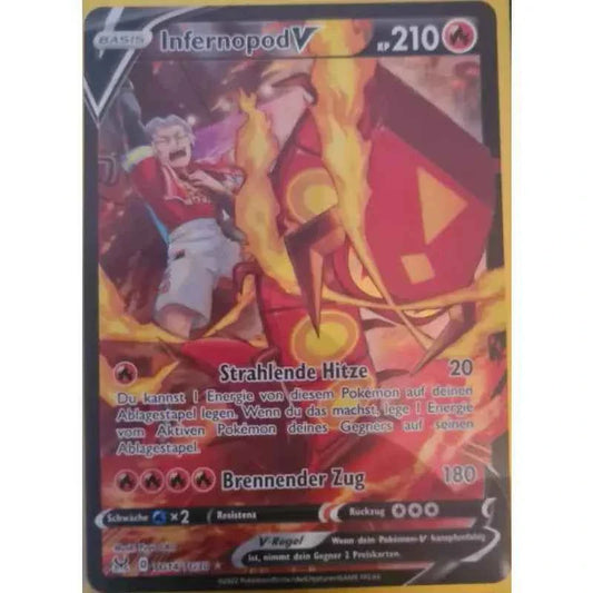 POKEMON Karten - Verlorener Ursprung - Infernopod V - 1