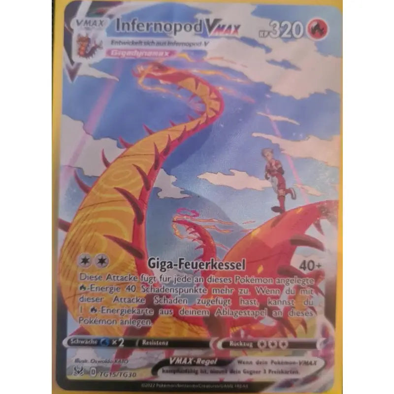 POKEMON Karten Verlorener Ursprung Infernopod Vmax TG15/TG30 - 1