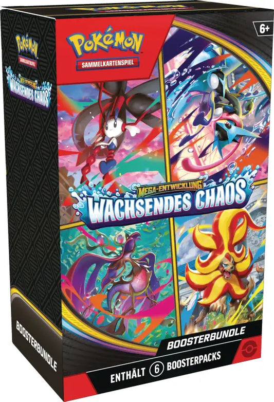 Pokémon TCG Wachsendes Chaos Boosterbundle – 6 Boosterpacks - 1