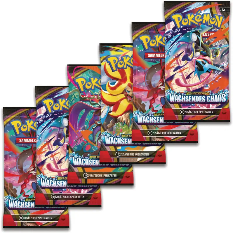 Pokémon TCG Wachsendes Chaos Boosterbundle – 6 Boosterpacks - 2
