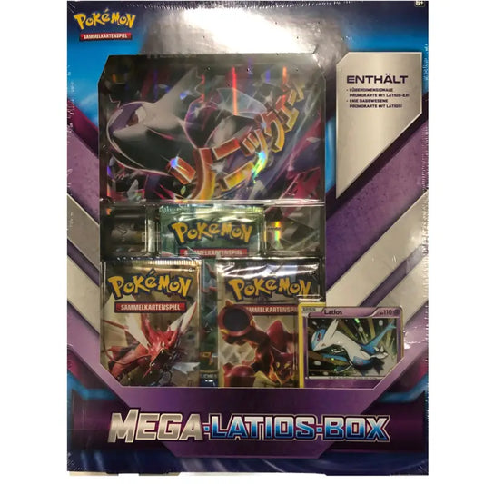 Pokémon - Mega Latios EX Box - Promokarte + XXL Karte-3 Packs - 1