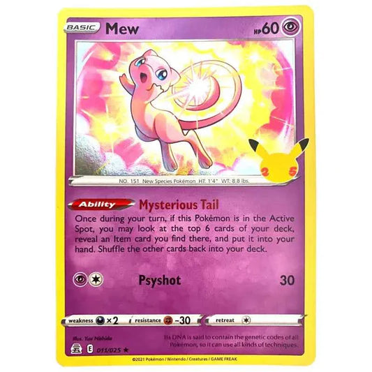 Pokemon Mew 011/025 kaufen – Celebrations 25th Anniversary Holo - 1
