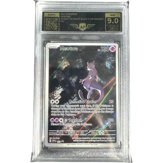 Pokémon Mewtwo SVPEN052 AP 9.0 Mint kaufen – Black Star Promo gegradet - TradingToys.de 1