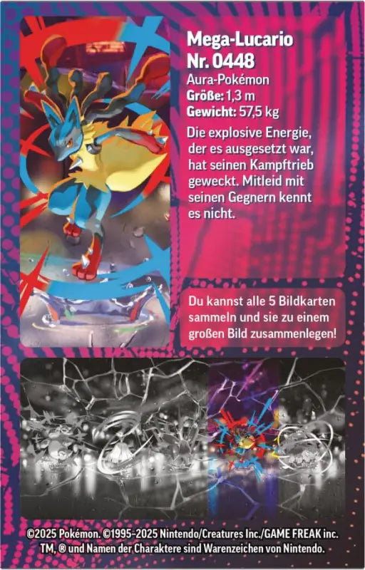 Pokémon Mini-Tin Mega-Lucario kaufen | TCG – TradingToys - 3