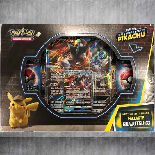 Pokémon - Pikachu Movie Quajutsu-GX Pin-Box (DE) - 1