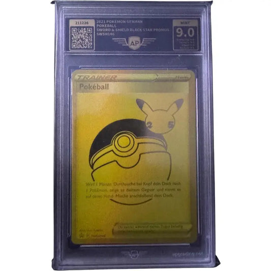 Pokémon Pikachu Pokéball Gold AP 9.0 SWSH 146 Promo kaufen - 1