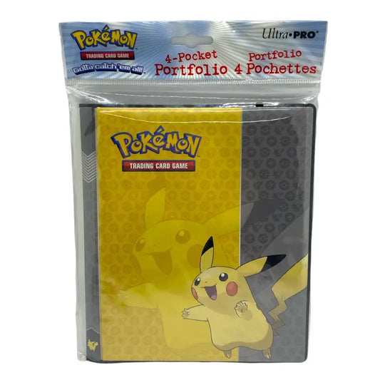 Pokemon Pikachu Sammelalbum Design 4-Pocket 10 Seiten - 1