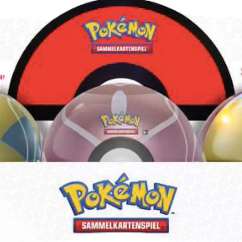 Pokemon PKM Pokeball Booster Pack Karten Tin Frühjahr 2022 - 2