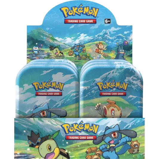 Pokemon PKM Sinnoh-Sterne Mini Booster Pack Tin Deutsch - 1