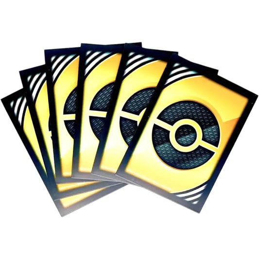Pokémon Pokéball Sleeves Gold kaufen – Ultra Ball Design | Tradingtoys.de - 1