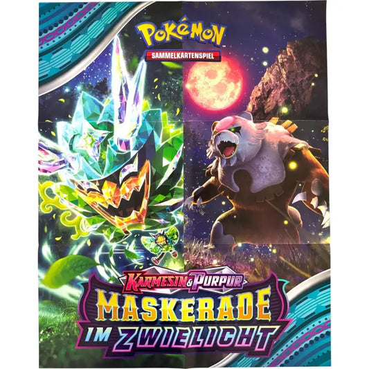 Pokémon Poster Deutsch Maskerade im Zwielicht kaufen | TradingToys.de - 1