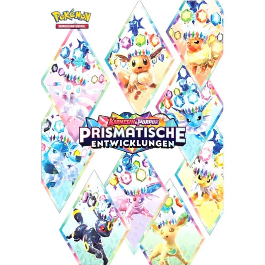 Pokémon Poster Deutsch Prismatische Entwicklungen | TradingToys.de - 1