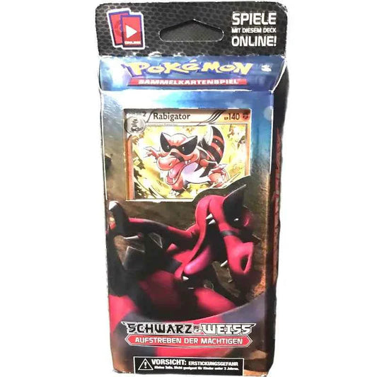 Pokemon Rabigator Deck Schwarz Weiß Deutsch - 1