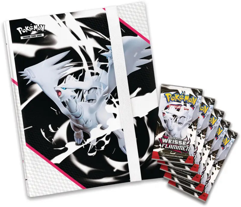 Pokemon Reshiram Ordner-Kollektion kaufen – Weiße Flammen 5 Booster - 2