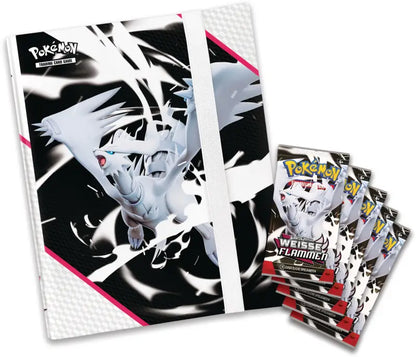 Pokemon Reshiram Ordner-Kollektion kaufen – Weiße Flammen 5 Booster - 2