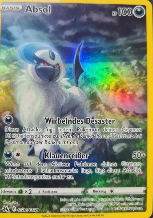 Pokemon Sammelkarte Absol Zenit der Könige - 1