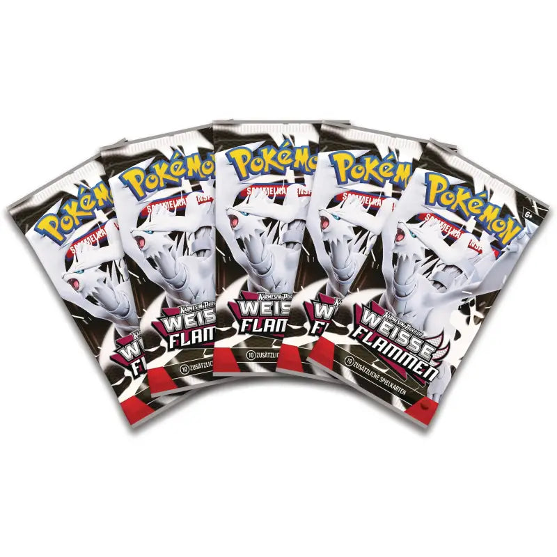 Pokemon Reshiram Ordner-Kollektion kaufen – Weiße Flammen 5 Booster - 3