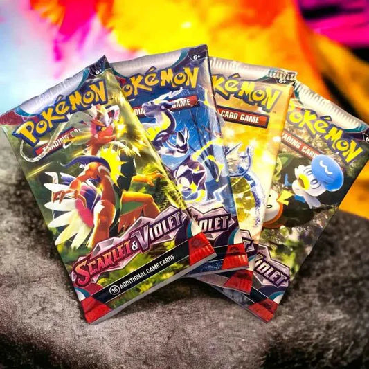 Pokemon Scarlet & Violet Booster Pack kaufen – 10 Karten Englisch - 1