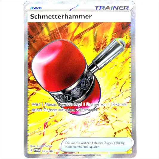 Pokémon Schmetterhammer Full Art Hyper Rare Dunkelnacht - 1