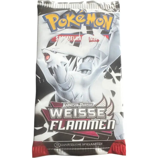 Pokémon Schwarz Weiß Boosterpack Weisse Flammen - 1