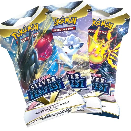Pokemon Silver Tempest Sleeved Booster Pack SWSH12 Englisch - 1