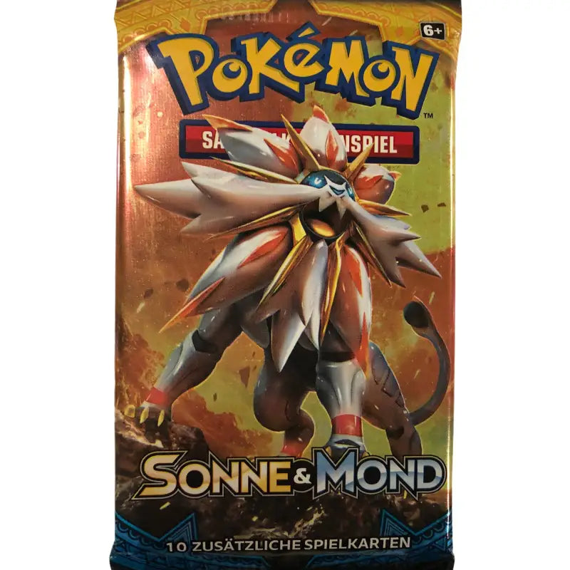 Pokémon Sonne und Mond Boosterpack Booster Deutsch - 1