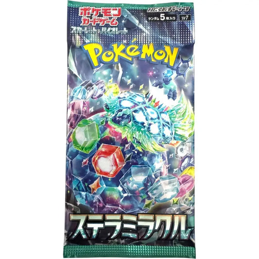 Pokemon Stellar Miracle SV7 Booster Pack Japan - 1