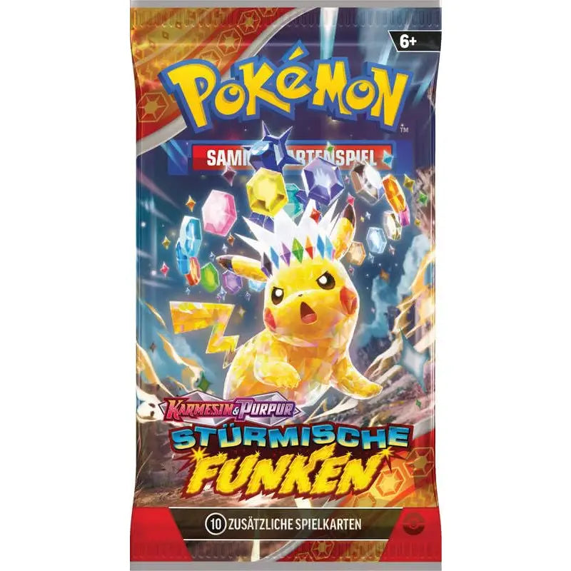 Pokémon TCG Stürmische Funken Booster Pack Deutsch kaufen | TradingToys - 1