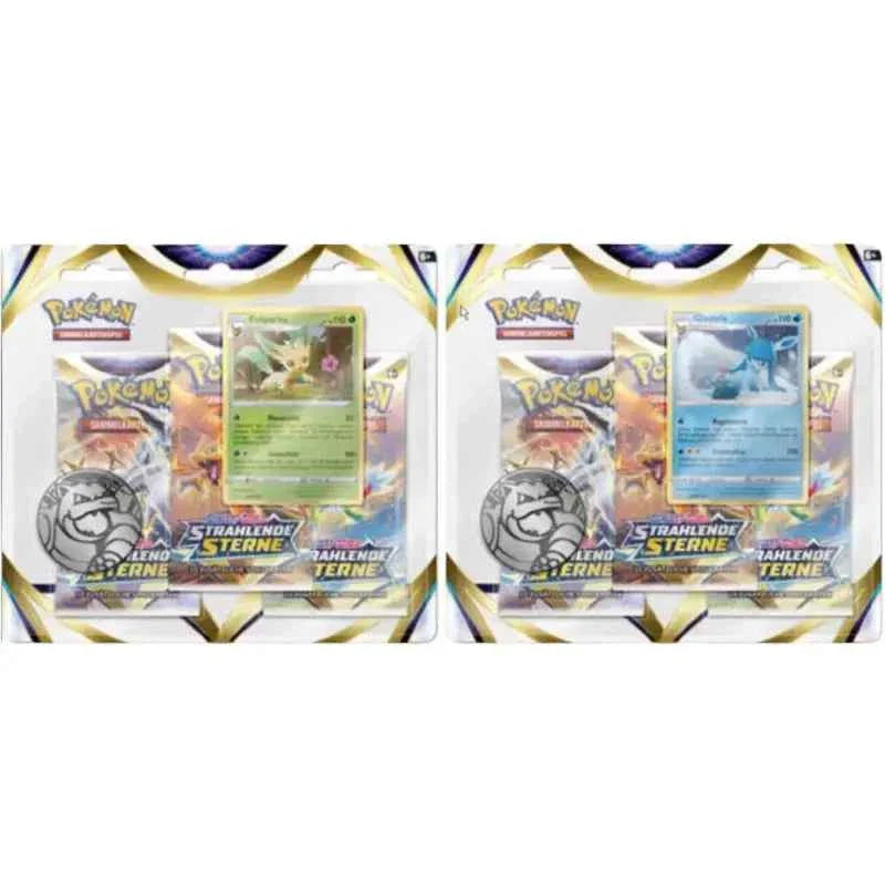 Pokemon SWSH09 Strahlende Sterne 3 - Booster Pack Blister - 1