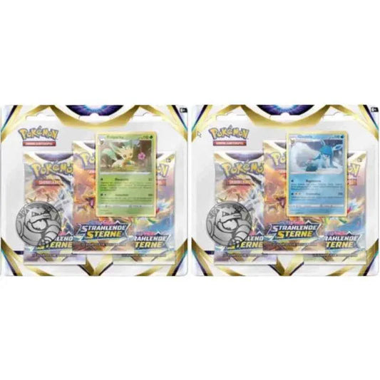 Pokemon SWSH09 Strahlende Sterne 3 - Booster Pack Blister - 1
