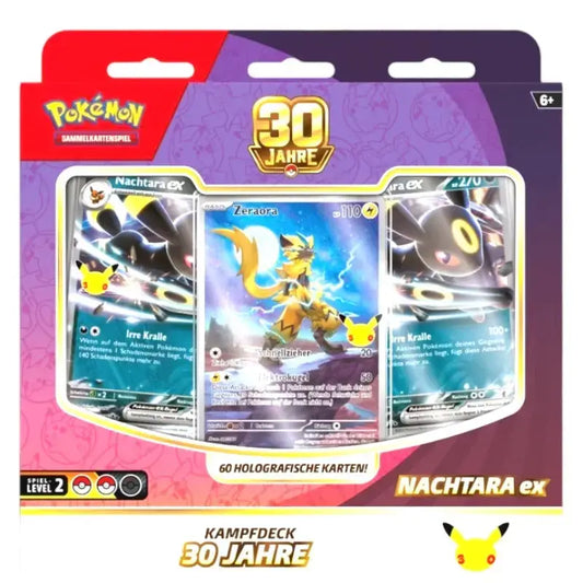 Pokémon TCG 30 Anniversary Battle Deck Nachtara ex - 1