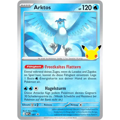 Pokémon TCG Anniversary Poster Collection Set – Legendäre Vögel - 3