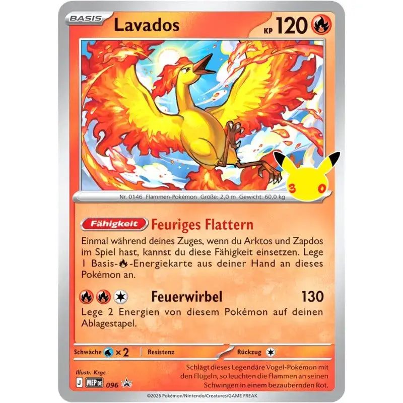 Pokémon TCG Anniversary Poster Collection Set – Legendäre Vögel - 4
